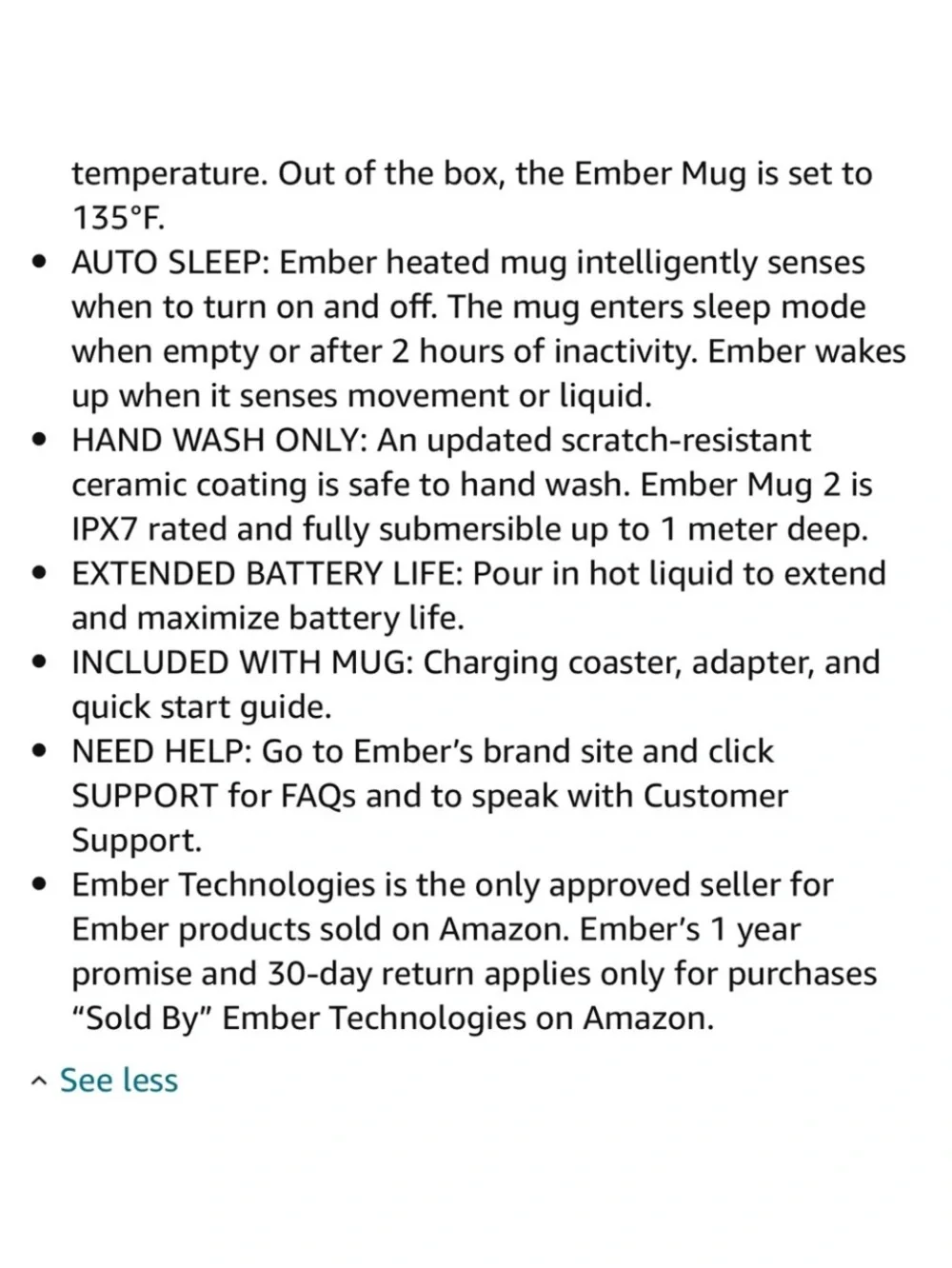 Ember Mug2 14oz Temperature Control Smart Coffee Tea Heated Mug 2 NEW SEALED